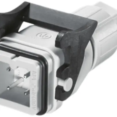 Scatola presa mobile A3 h=63mm LVB con interno presa maschio 