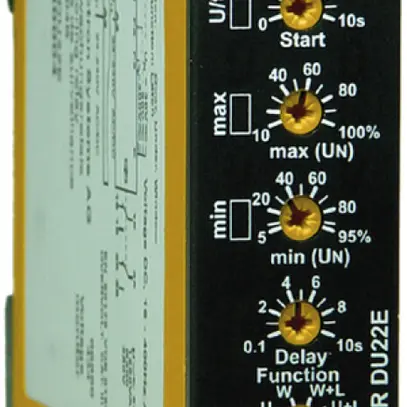 Relais de surveillance de tension EMR DU22E 2C, 1 phase, 30/60/300VAC/DC 