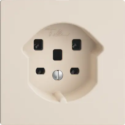 Presa INC EDIZIOdue T25 16A crema, morsetti a vite 