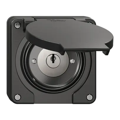 Contatto rotativo NUP NEVO, con serratura&2 chiavi, KS, 0<-1, nero 