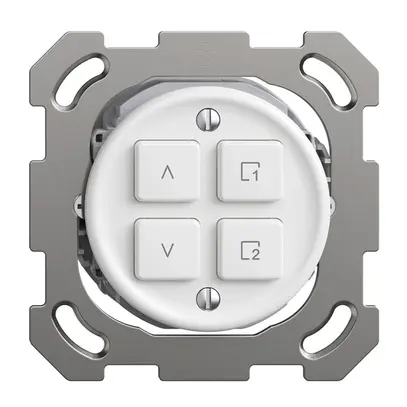 Stazione secondaria INC 1K/4T per interruttore tapparelle scena Sdue Wiser bi 