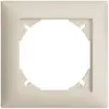 Abdeckrahmen EDIZIOdue 1×1 crema 