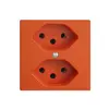 UP-Steckdose EDIZIOdue 2×T13 orange 