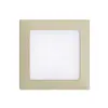Kit frontal EDIZIOdue vanille 60×60mm pour luminaire LED 