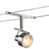 Lampada per corda SLV SALUNA per TENSEO, GX5.3 35W IP20 cromo 
