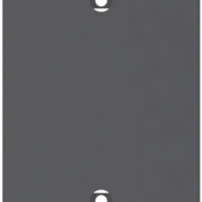 Blindabdeckung für Desk 2 Steckdosenleiste, schwarz 