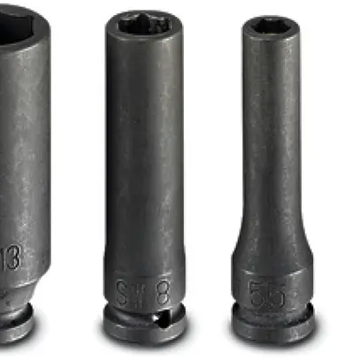 Set di inserti con adattatore 1/4" PX ASD con teste int.5.5/8/13mm 