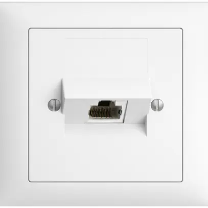 Prise INC 1×RJ45/s 8P ITplus EDIZIOdue blanc 