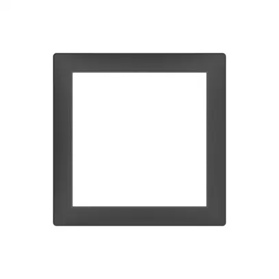 Plaque frontale AP SIDUS 75×75mm anthracite 