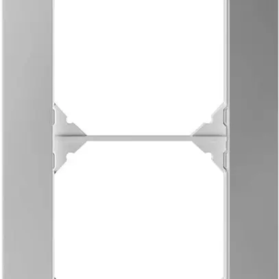 En-tête ENC EDIZIO.liv prestige SNAPFIX® 4×1 274×94mm acier chromé poli 