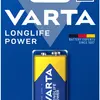 Pila alcalina VARTA Longlife Power 9V blister a 1 pezzo 