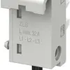 Adaptateur SMISSLINE TP DIN 32A 1P L1/L2/L3 fil en bas 