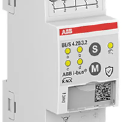Ingresso binario KNX AMD ABB BE/S4.20.3.2 4-canali verifica del contatto 