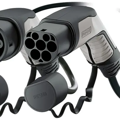 Câble de charge AC e-mobility PX mode3 T2+T2 20A 1L 5m 5kW 250V noir/gris 