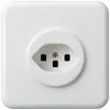Prise ENC basico type 23 BMI blanc 