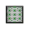 Unità funzionale KNX RGB 1…8× EDIZIOdue nero c.LED, con sensore di temperatura 
