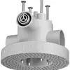 Lampendübel HSB Easy Ø96mm grau halogenfrei 
