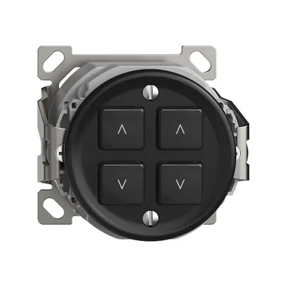 Stazione secondaria per interruttore tapparelle AP 2c/4t WLAN Sdue Wiser nero 