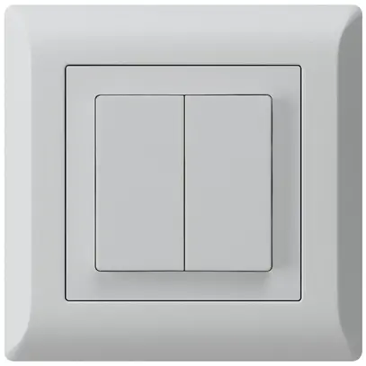 Interruttore INC kallysto.line 1/3+3/1P grigio chiaro 