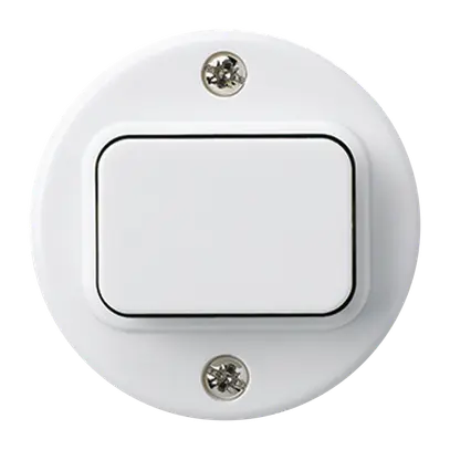 Inserto per interruttore INC basico 3/1L bianco 