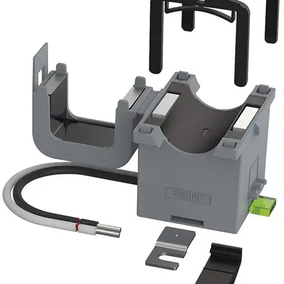 Trasformatore di corrente Hager SRT00805A SC1 080/5A 0.7VA classe 3 