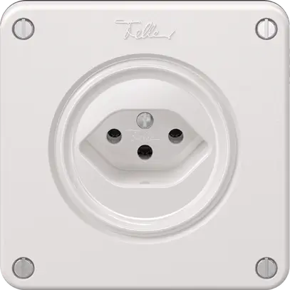 Prise NEVO, 1×T13, blanc 