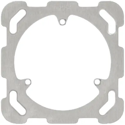 Placca di fissaggio Hager 1×1 