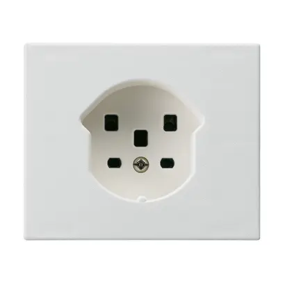 Presa FLF HA tipo 25 con morsetti a innesto con molla a scatto bianco 