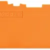 Placca intermediaria/fermatura WAGO TopJob-S 0.8mm 3L arancione per serie 2102 