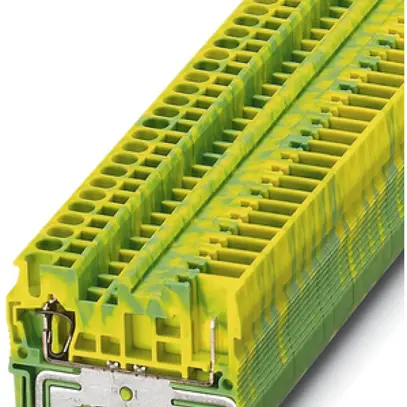 Morsetto di passaggio 0.08…4mm² verde/giallo, ST 2.5/1P-PE 