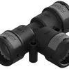 Raccord T Plica FIPLOCK diamètre nominal 10 noir 