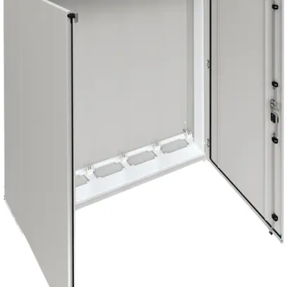 Armadio murale Hager univers con porta piena CP I IP55 1550×1300×275mm RAL 7035 