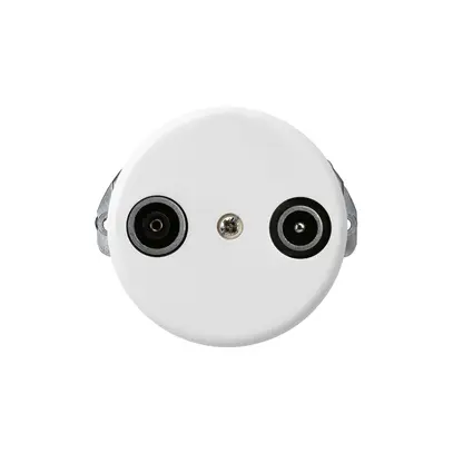 Presa di passaggio INC basico TV-R 14dB bianco 