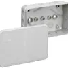 Scatola di derivazione AP 2K-16 -L IP55 130×85×37mm grigio 