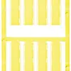 Marqueur de câble Weidmüller MultiCard SFX p.Ø7…40mm 40×9mm PA66 jaune 