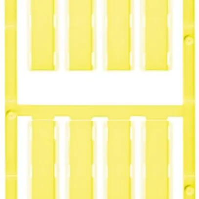 Marcatore di cavo Weidmüller MultiCard SFX p.Ø7…40mm 40×9mm PA66 giallo 