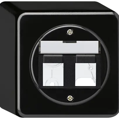 AP-Montageset basico Q zu MM-Modul schwarz 