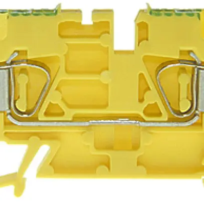 Morsetto di passaggio componibile WZ 0.2…2.5mm² 20A 600V molla 2×1 35mm ve-gi 