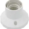 Douille pour plafond E27 blanc 