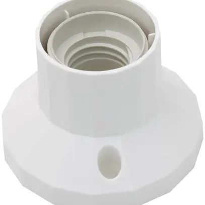 Douille pour plafond E27 blanc 