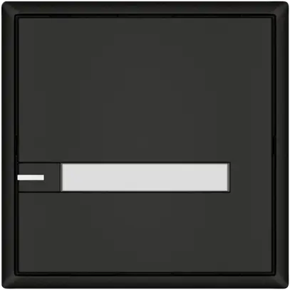 KNX-Taster RGB EDIZIO.liv SNAPFIX® Temperaturfüh.RGB-LED Pap.1×T 1-Tbed.sz 