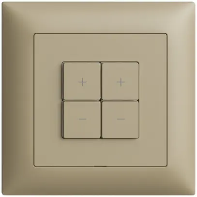 Comando per dimmer INC 2c/4t WLAN Edue Wiser sand 