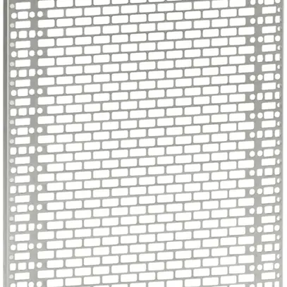 Placca di montag.Legrand perforata per armadio 300×200mm, zinc. 