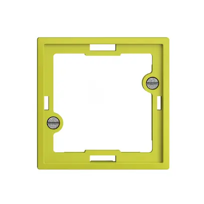 Plaque frontale EDIZIOdue lemon pour lampe témoin plate 