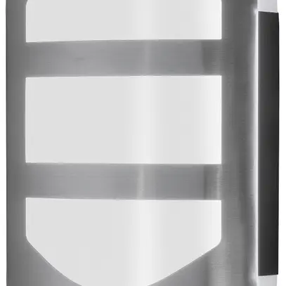 Applique LED LDV ENDURA STYLE PLATE WALL SEN 12.5W 630lm 3000K acier affiné 