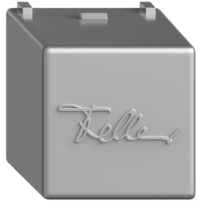 Plaque d'obturation EASYNET S-One, silver 