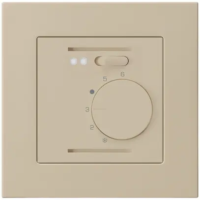 Termostato ambiente INC kallysto.pro beige per riscaldamento pavimento 