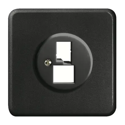 Kit frontale INC Standard nero per presa DSL a banda larga 