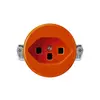 Insert pour prise basico type 23 orange avec bornes enfichables 