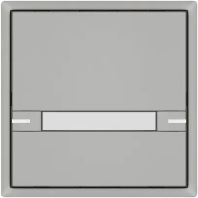 Pulsante KNX RGB EDIZIO.liv SNAPFIX® sensore temp.RGB-LED targ.1× com.2T grc 